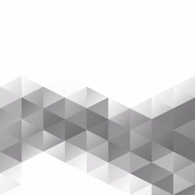 Gri Beyaz Izgara Mozaik Arkaplan, Yaratıcı Tasarım Şablonları