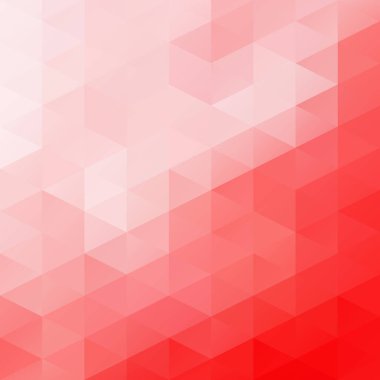 Kırmızı kılavuz Mozaik arka plan, yaratıcı tasarım şablonları