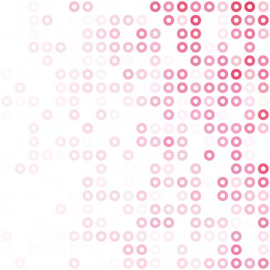 Kırmızı Donuts arka plan, yaratıcı tasarım şablonları