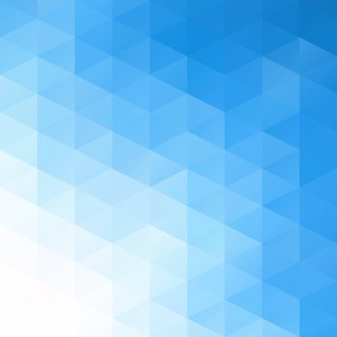 Mavi Izgara Mozaik Arkaplan, Yaratıcı Tasarım Şablonları