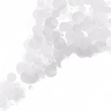 Kabarcıklar benzersiz gri beyaz parlak vektör arka plan
