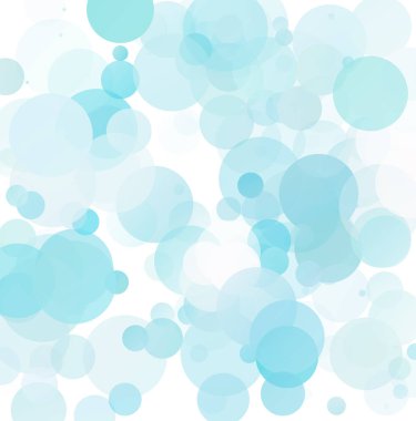 Kabarcıklar benzersiz mavi parlak vektör arka plan