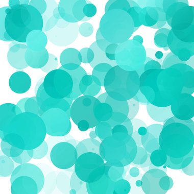 Kabarcıklar benzersiz yeşil parlak vektör arka plan