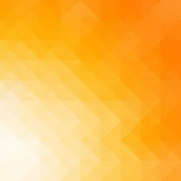 Orange Grid Mosaic Hintergrund Kreative Design Vorlagen — Stockvektor