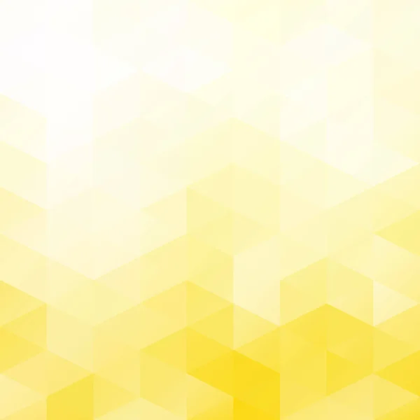 Yellow Grid Mosaic Background Creative Design Template — 스톡 벡터