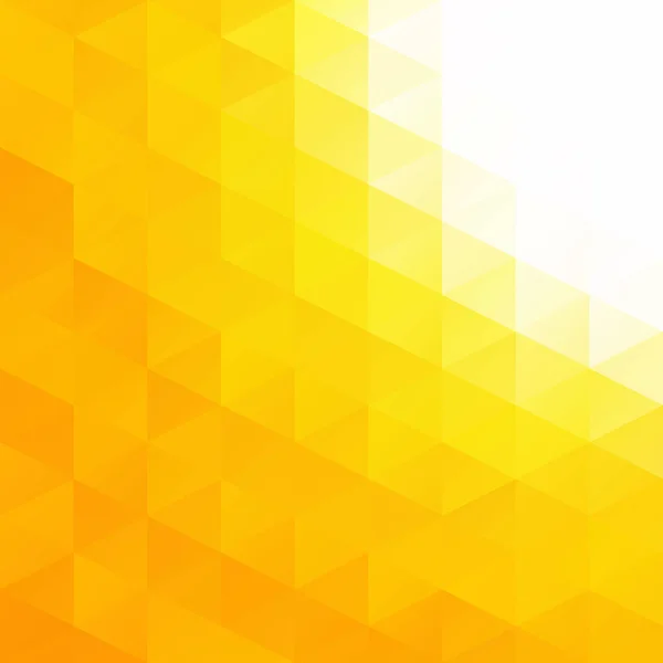 Gelber Gitter Mosaik Hintergrund Kreative Design Vorlagen — Stockvektor