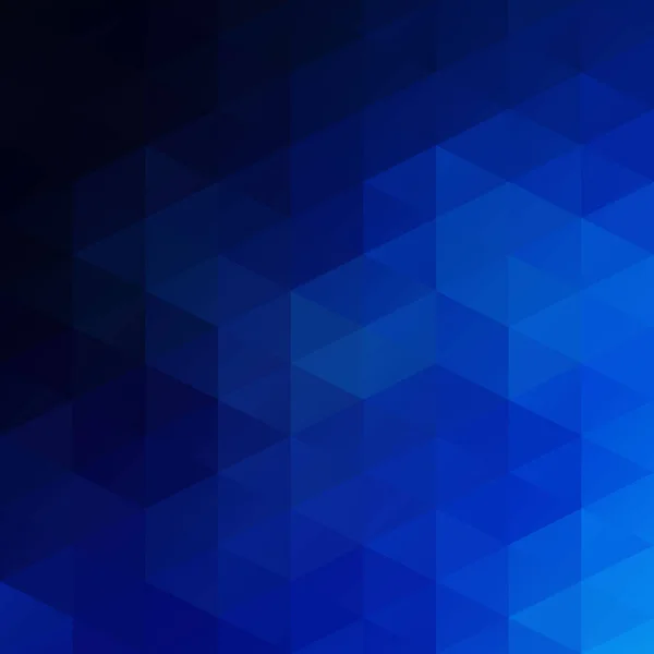 Blauer Grid Mosaik Hintergrund Kreative Design Vorlagen — Stockvektor