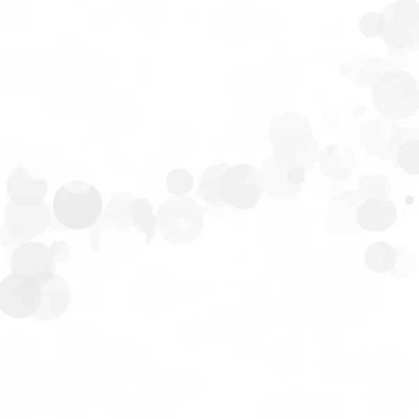 气泡独特的灰色白色明亮向量背景 — 图库矢量图片