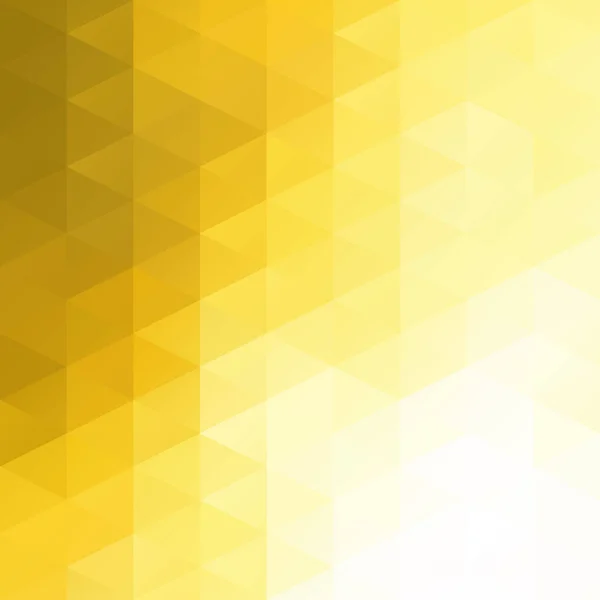 Yellow Grid Mosaic Background Creative Design Template — 스톡 벡터