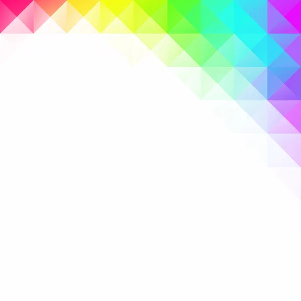 Цветные Сетки Мозаика Фон Creative Design Templates — стоковый вектор