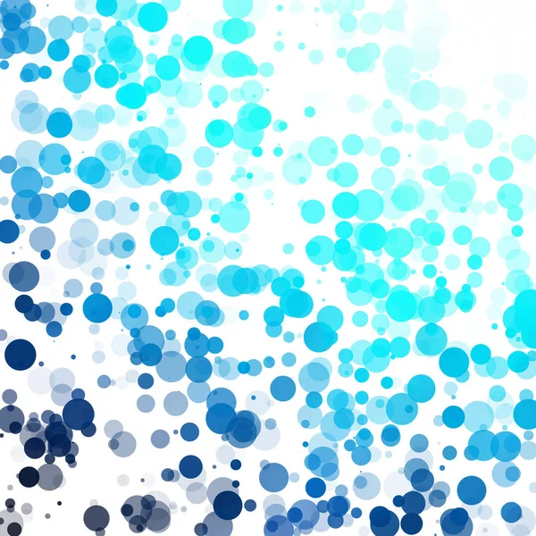 Бульбашки Унікальний Синій Яскравий Векторний Фон — стоковий вектор