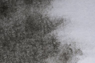 Soyut El boyalı mürekkep ve suluboya splash Beyaz Kağıt arka planda, yaratıcı tasarım şablonları