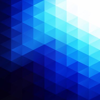 Mavi Izgara Mozaik Arkaplan, Yaratıcı Tasarım Şablonları