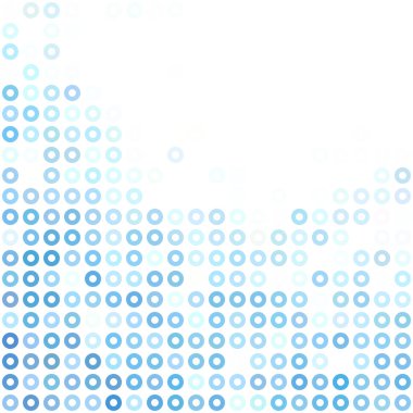 Mavi çörek arka plan, yaratıcı tasarım şablonları