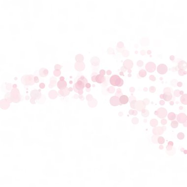 Kabarcıklar daire noktalar benzersiz pembe parlak vektör arka plan