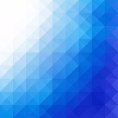 Mavi Izgara Mozaik Arkaplan, Yaratıcı Tasarım Şablonları