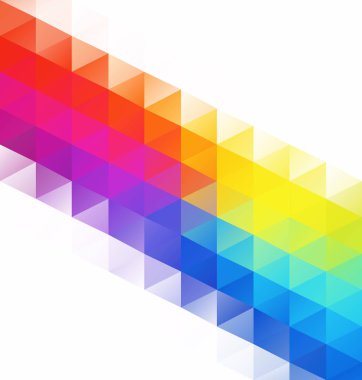 Renkli Izgara Mozaik Arkaplanı, Yaratıcı Tasarım Şablonları