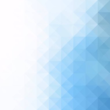 Mavi Izgara Mozaik Arkaplan, Yaratıcı Tasarım Şablonları