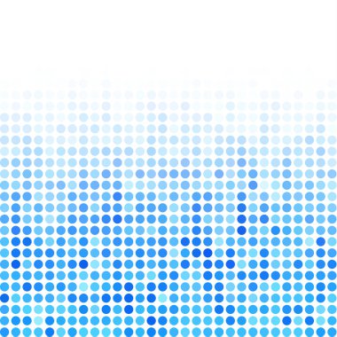 Mavi rastgele noktalar arka plan, yaratıcı tasarım şablonları