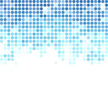 Mavi rastgele noktalar arka plan, yaratıcı tasarım şablonları