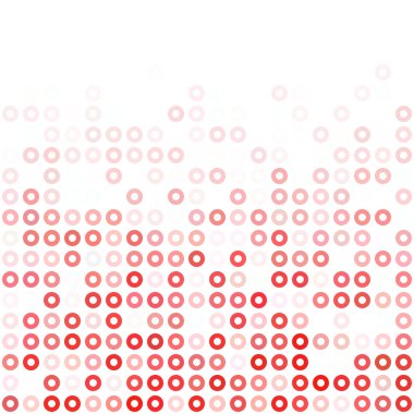 Kırmızı Donuts arka plan, yaratıcı tasarım şablonları