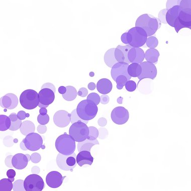 Kabarcıklar benzersiz mor parlak vektör arka plan