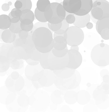 Kabarcıklar benzersiz gri beyaz parlak vektör arka plan