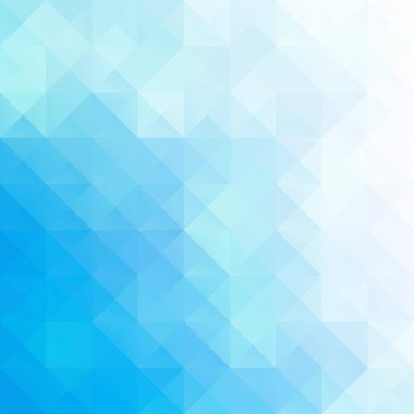 Mavi Izgara Mozaik Arkaplan, Yaratıcı Tasarım Şablonları