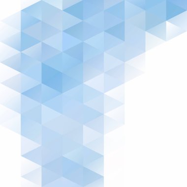 Mavi Izgara Mozaik Arkaplan, Yaratıcı Tasarım Şablonları