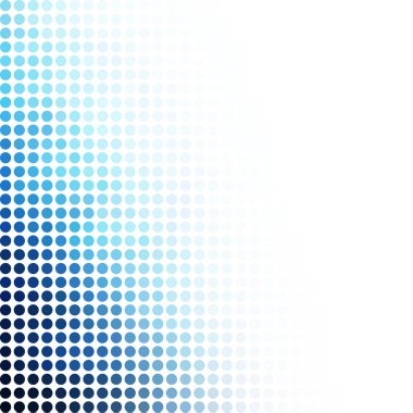 Mavi rastgele noktalar arka plan, yaratıcı tasarım şablonları