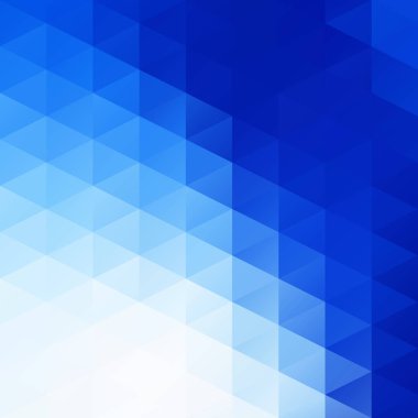 Mavi Izgara Mozaik Arkaplan, Yaratıcı Tasarım Şablonları