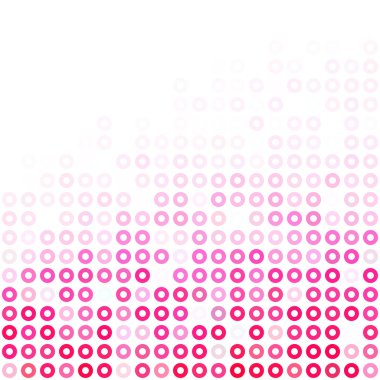 Kırmızı Donuts arka plan, yaratıcı tasarım şablonları