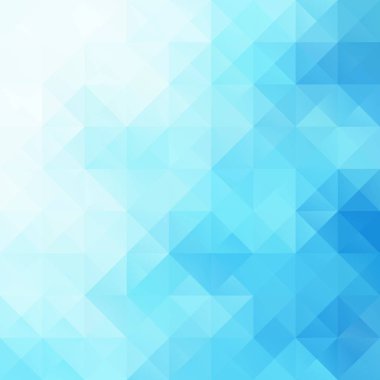 Mavi Izgara Mozaik Arkaplan, Yaratıcı Tasarım Şablonları