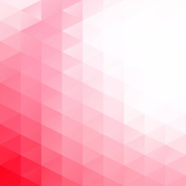 Kırmızı kılavuz Mozaik arka plan, yaratıcı tasarım şablonları