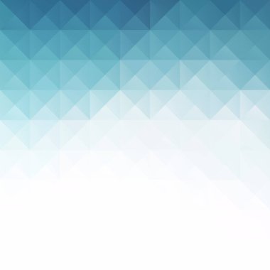 Mavi Izgara Mozaik Arkaplan, Yaratıcı Tasarım Şablonları