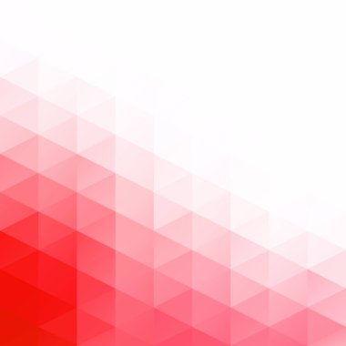 Kırmızı kılavuz Mozaik arka plan, yaratıcı tasarım şablonları