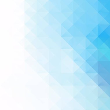 Mavi Izgara Mozaik Arkaplan, Yaratıcı Tasarım Şablonları