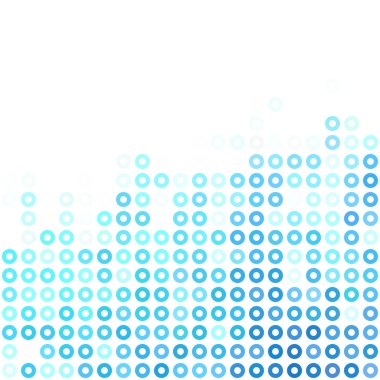 Mavi çörek arka plan, yaratıcı tasarım şablonları