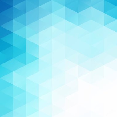 Mavi Izgara Mozaik Arkaplan, Yaratıcı Tasarım Şablonları