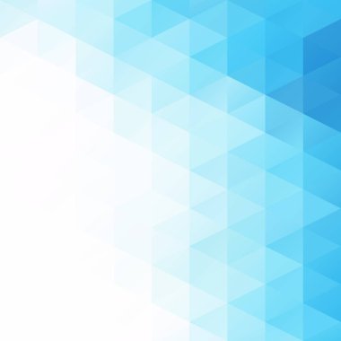 Mavi Izgara Mozaik Arkaplan, Yaratıcı Tasarım Şablonları