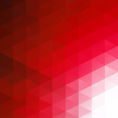 Kırmızı kılavuz Mozaik arka plan, yaratıcı tasarım şablonları