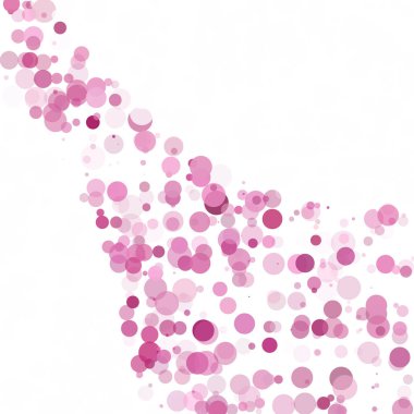 Kabarcıklar daire noktalar benzersiz mor parlak vektör arka plan