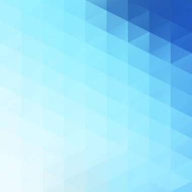 Mavi Izgara Mozaik Arkaplan, Yaratıcı Tasarım Şablonları