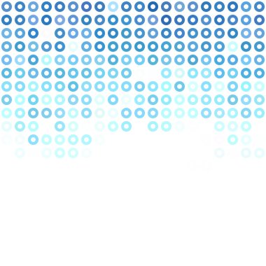 Mavi çörek arka plan, yaratıcı tasarım şablonları