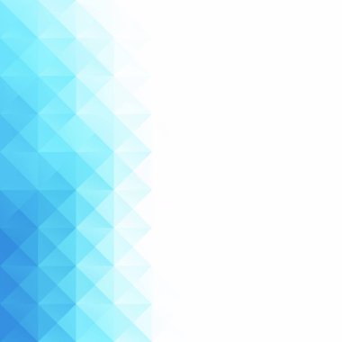 Mavi Izgara Mozaik Arkaplan, Yaratıcı Tasarım Şablonları