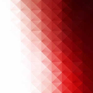 Kırmızı kılavuz Mozaik arka plan, yaratıcı tasarım şablonları