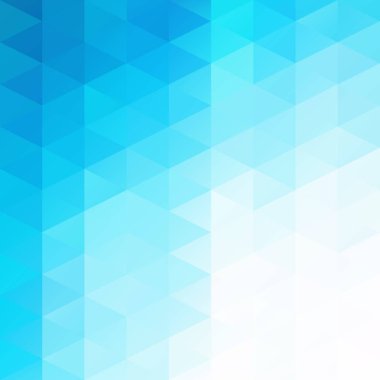 Mavi Izgara Mozaik Arkaplan, Yaratıcı Tasarım Şablonları