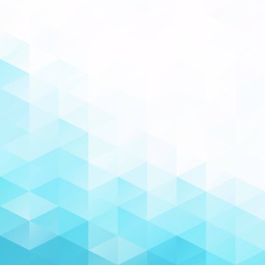 Mavi Izgara Mozaik Arkaplan, Yaratıcı Tasarım Şablonları