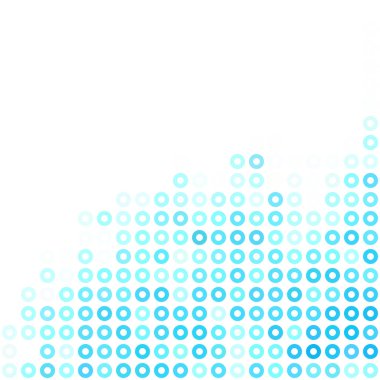 Mavi çörek arka plan, yaratıcı tasarım şablonları