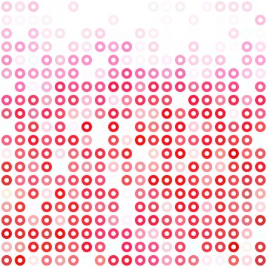 Kırmızı Donuts arka plan, yaratıcı tasarım şablonları